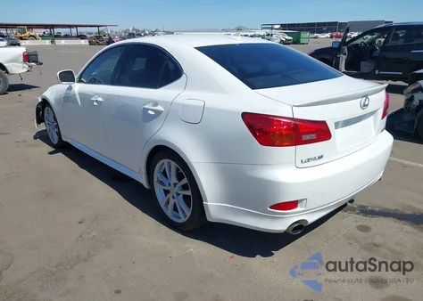 2007 Lexus Is 350 from USA, damaged, VIN JTHBE262572010230
